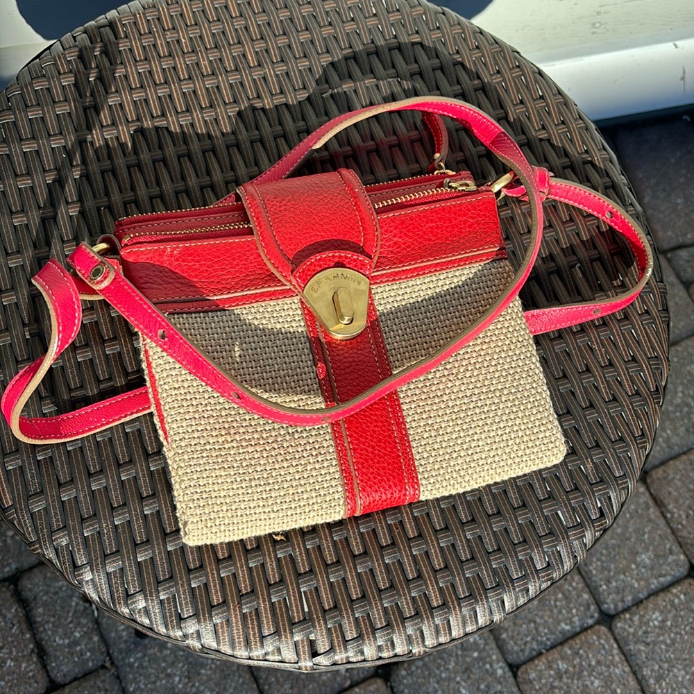 GENUINE BRAHMIN DESIGNER BAG Excellent condition! Designer Brahmin crossbody bag